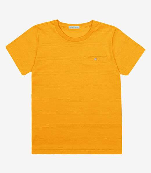 Camiseta Infantil Masculina Trick Nick Amarelo