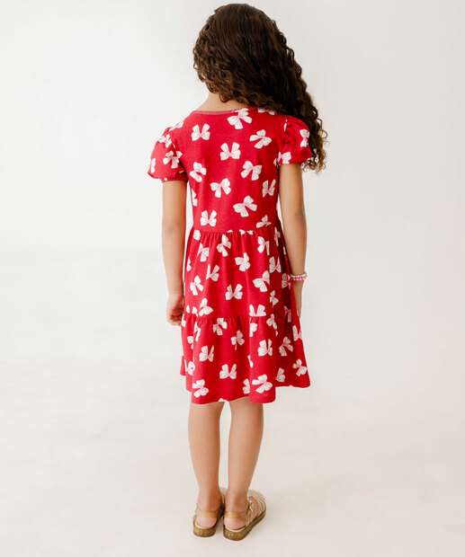 Vestido Infantil Babado Marisa Tam 4 a 10