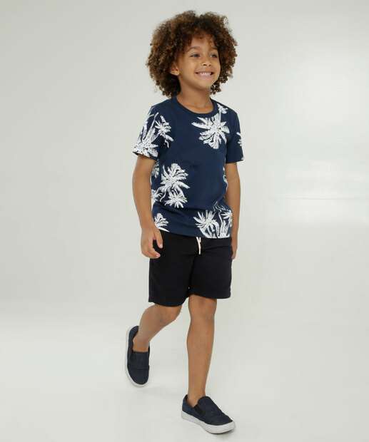 Image_Camiseta Infantil Manga Curta Coqueiros MR Tam 4 a 10