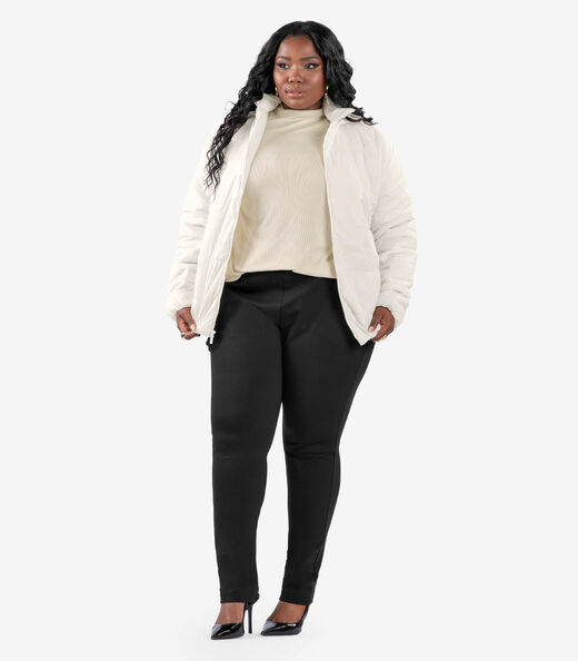 Image_Blusa Manga Longa Plus Size Secret Glam Bege