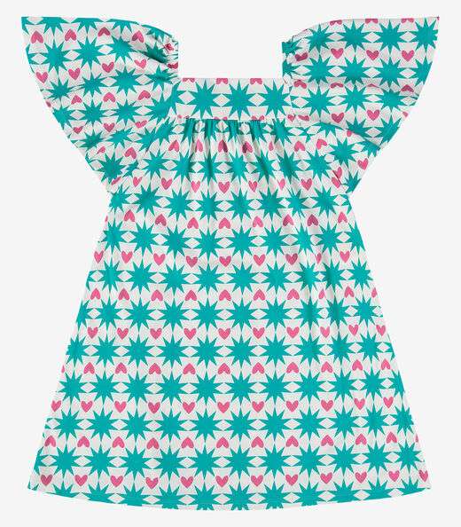 Vestido Infantil Rovi Kids Verde