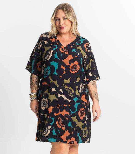 Vestido Curto Secret Glam Preto