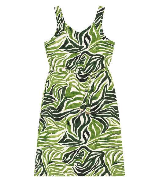 Vestido Midi Plus Size Secret Glam Verde