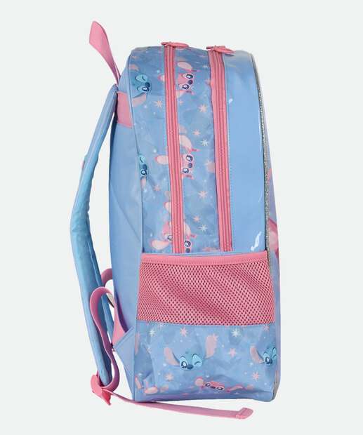 Mochila Infantil Escolar Stitch Disney