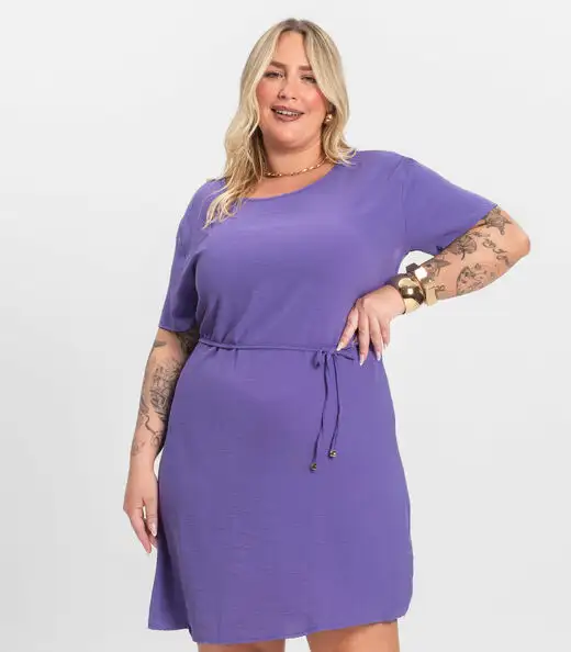 Vestido Infinita Cor Roxo