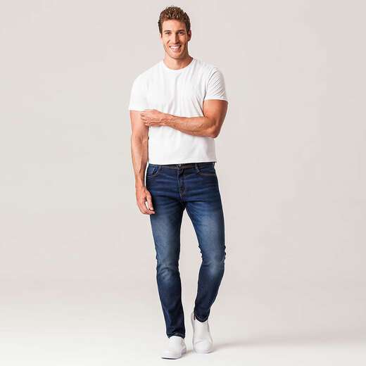 Calça Jeans Slim Masculina Zune