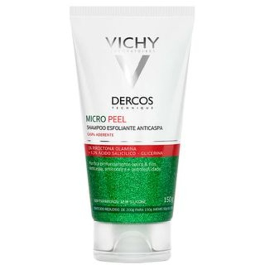 Image_Kit com 3 Unidades de Dercos Micro Peel Shampoo Esfoliante Anticaspa Vichy 150ml