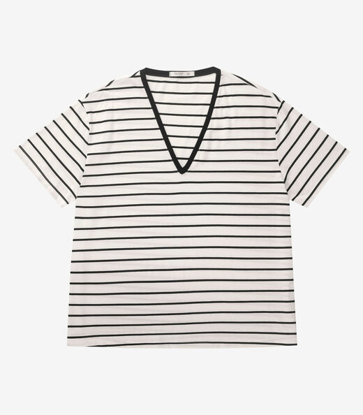 Blusa Feminina Plus Size Gola V Secret Glam Bege