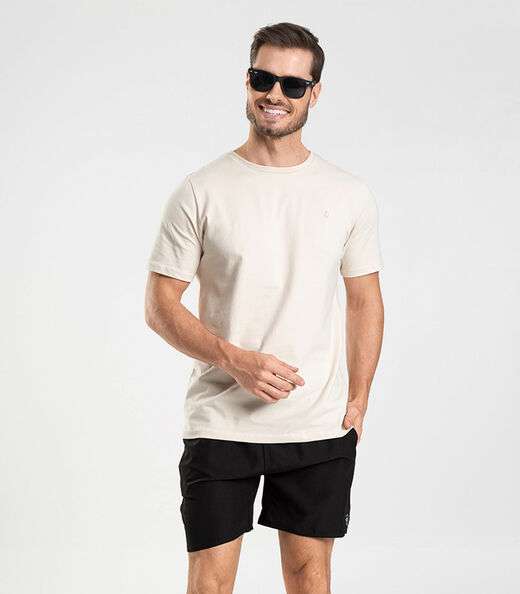 Image_Bermuda Masculina Lisa De Microfibra Long Bong Preto