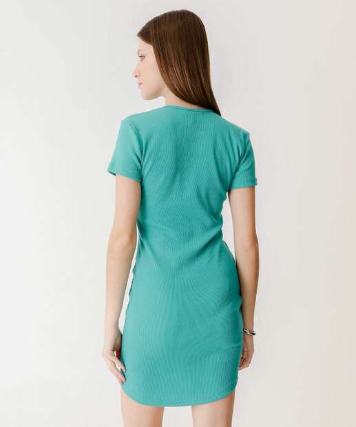 Vestido Feminino Colisse Manga Curta Marisa