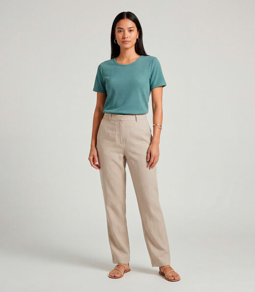 Blusa Feminina Básica Infinita Cor Verde