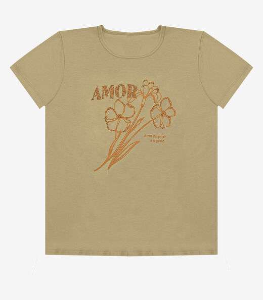 Image_Blusa Feminina Manga Curta Estampada Select Verde