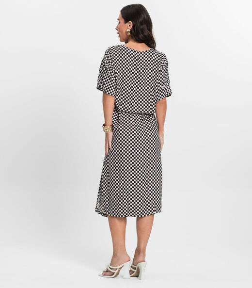 Vestido Midi Infinita Cor Preto