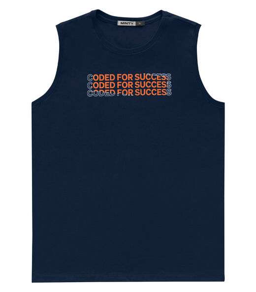 Regata Juvenil Masculina Minty Azul