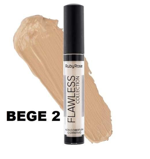 Corretivo Alta Cobertura Bege 2 HB 8080-2 Ruby Rose