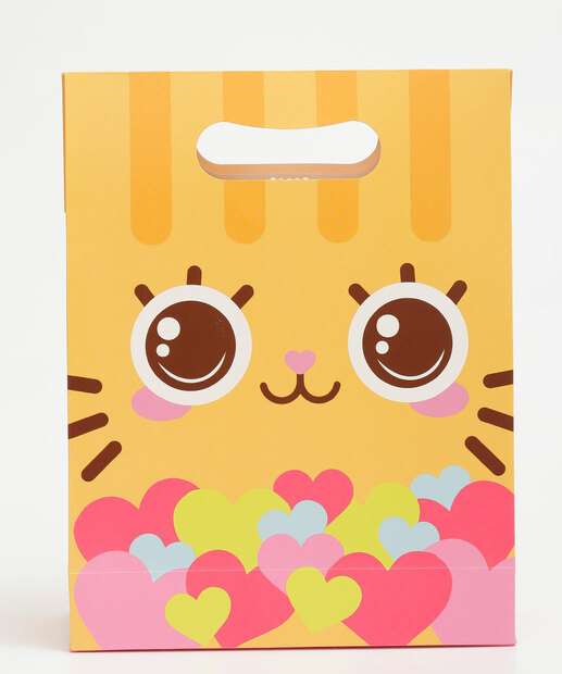 Embalagem Presente Sacola Estampada Marisa