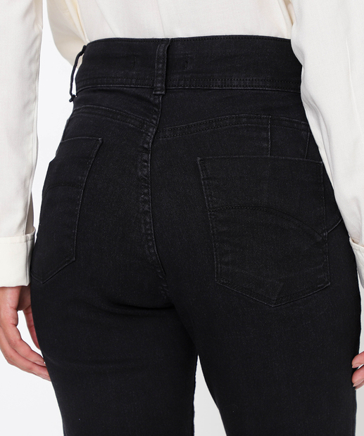 Calça Jeans Skinny Feminina Preto