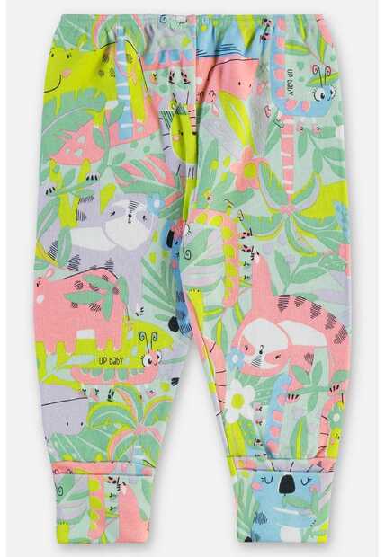 Calça em Suedine para Bebê Menina Up Baby