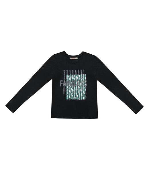 Blusa Feminina Manga Longa Endless Preto