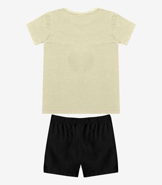 Conjunto Infantil Camiseta Com Bermuda Select Verde