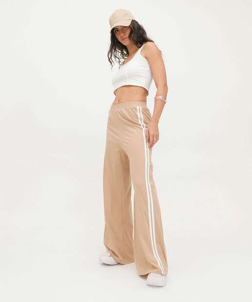 Calça Feminina Wide Leg Pantalona Marisa