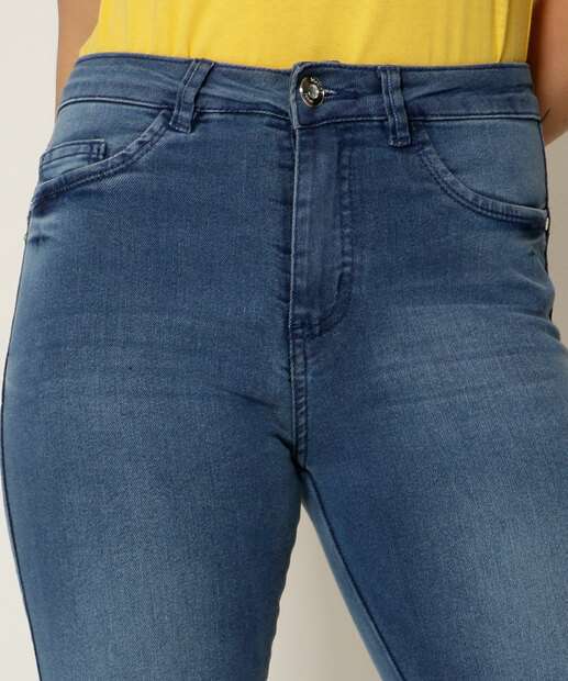 Calça Jeans Skinny Midi Feminina Biotipo