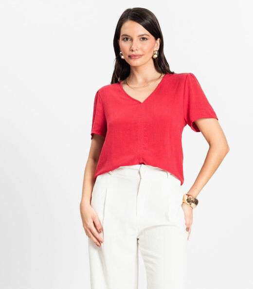 Blusa Feminina Comfy Select Vermelho