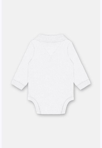 Body Polo Manga Longa Bebê Menino Up Baby