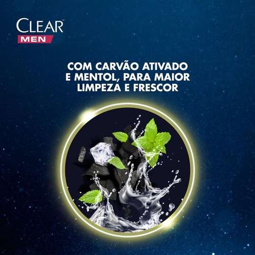 Shampoo Anticaspa Clear Sports Men Limpeza Profunda 200ml