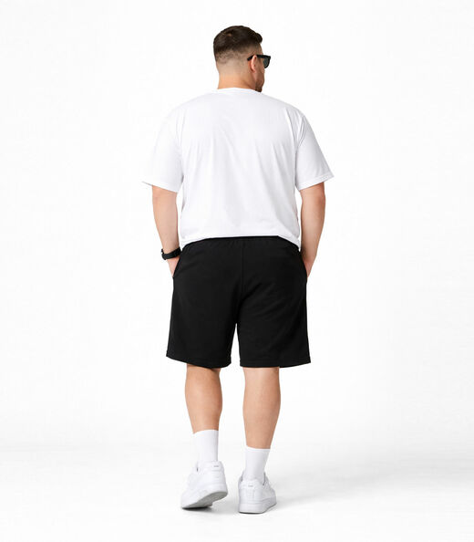 Bermuda Masculina Plus Size Com Bolsos Good Bless Preto