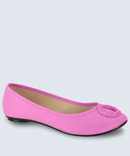 Sapatilha Feminina Bico Redondo Moleca 