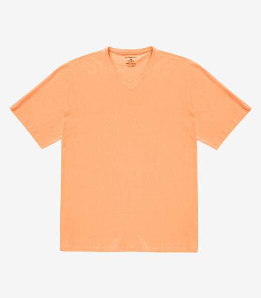 Camiseta Plus Size Masculina Diametro Laranja