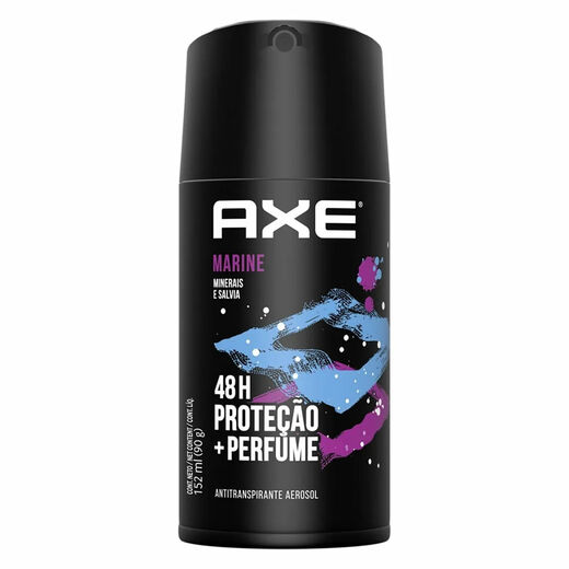 Image_Kit c/9 Unidades de Desodorante Antitranspirante Aerosol Axe Marine 90g