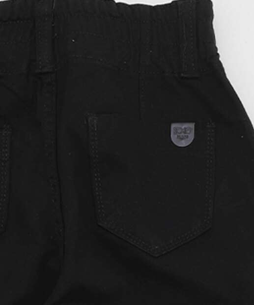 Calça Juvenil Sarja Jogger Cargo Tam 10 a 16