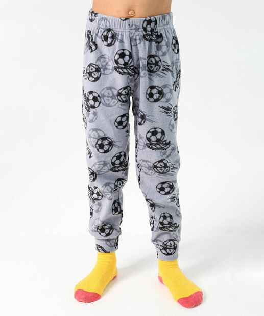 Pijama Infantil Marisa Cinza Tam 4 a 12