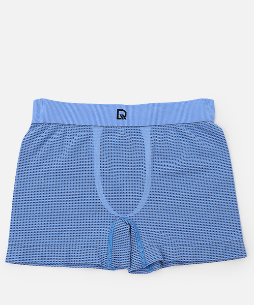 Kit 2 Cuecas Boxer Infantil Cotton DelRio Azul