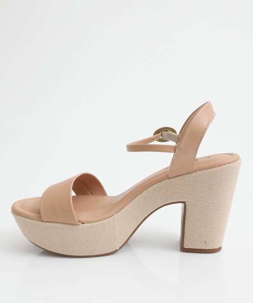 Sandália Feminina Meia Pata Bebecê Off White