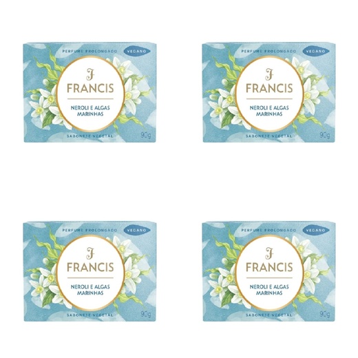 Image_Kit c/4 Sabonetes Francis Clássico 90g Marinho