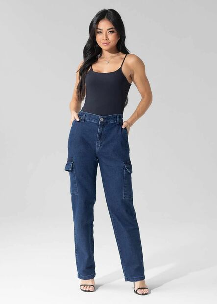 Calça Jeans Sawary Reta - 281613