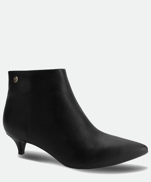Bota Feminina Ankle Boot Salto Fino Via Uno