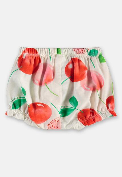 Conjunto Cereja Bata Calcinha Up Baby