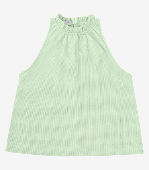 Image_Blusa Feminina De Alça Malhão Maquinetado Endless Verde