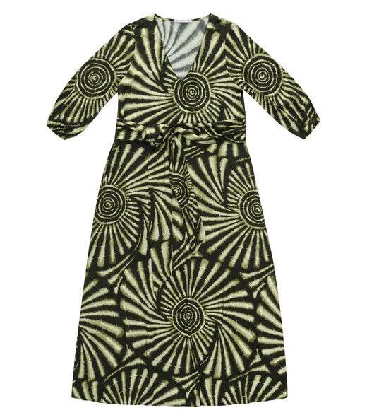 Vestido Longo Feminino Viscose Endless Verde
