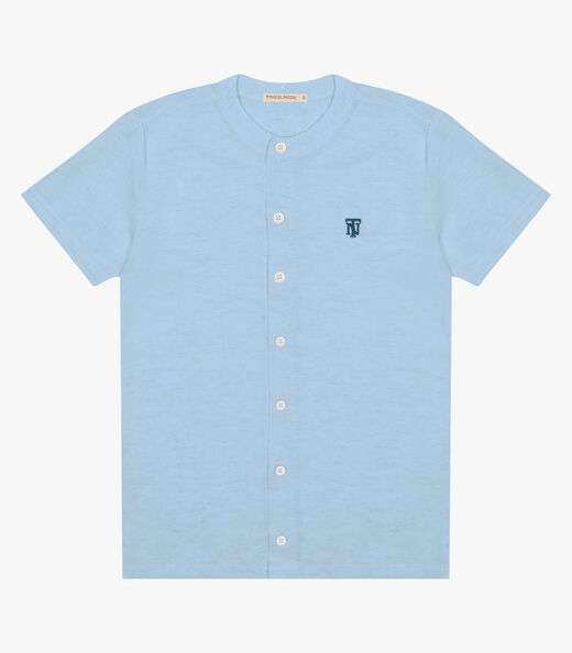Image_Camisa Infantil Em Viscolinho Trick Nick Azul