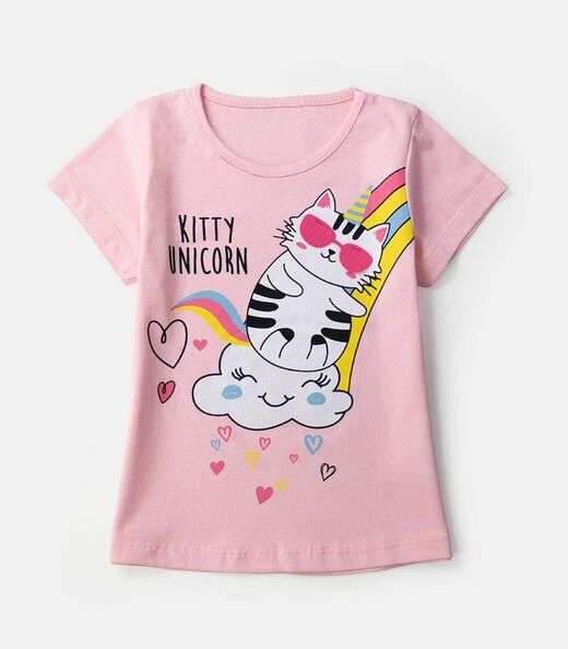 Conjunto Infantil Menina Interativo Select Rosa