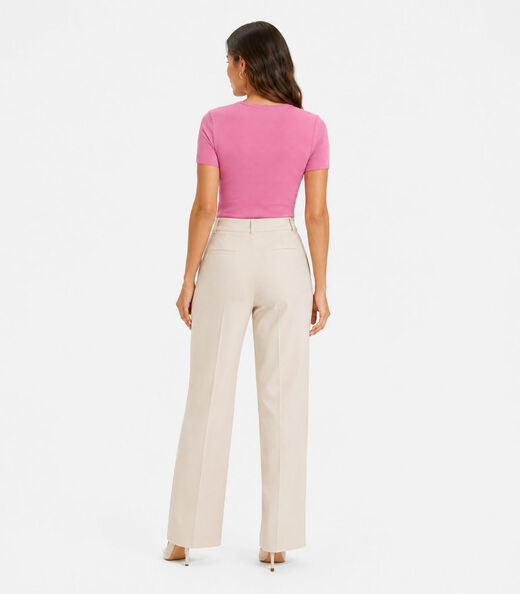 Blusa Feminina Justa Em Malha Classic Infinita Cor Rosa