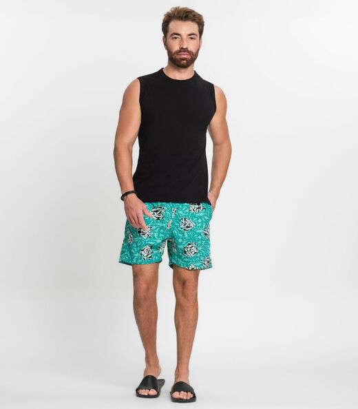 Regata Masculina Básica Rovitex Preto