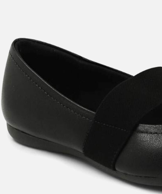 Sapatilha Feminina Bico Fino Elástico Usaflex 