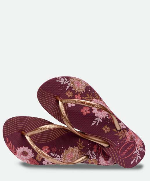 Chinelo Havaianas Feminino Slim Organic