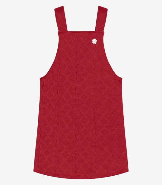 Conjunto Infantil Blusa Com Salopete Trick Nick Vermelho